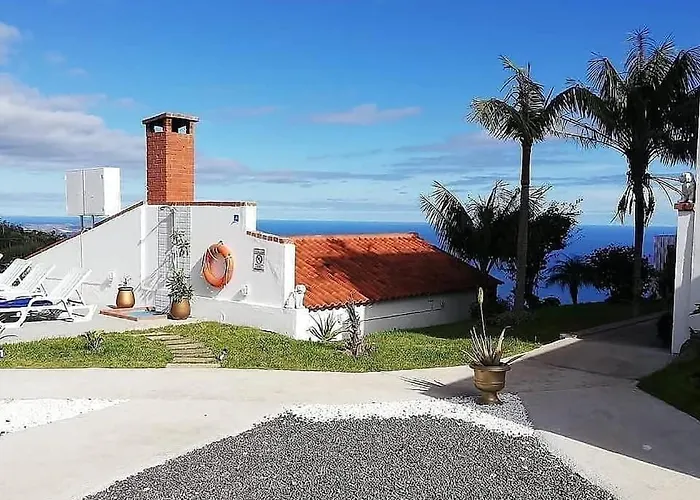 Ocean Heated Pool&jacuzzi View * Santa Cruz (Madeira)